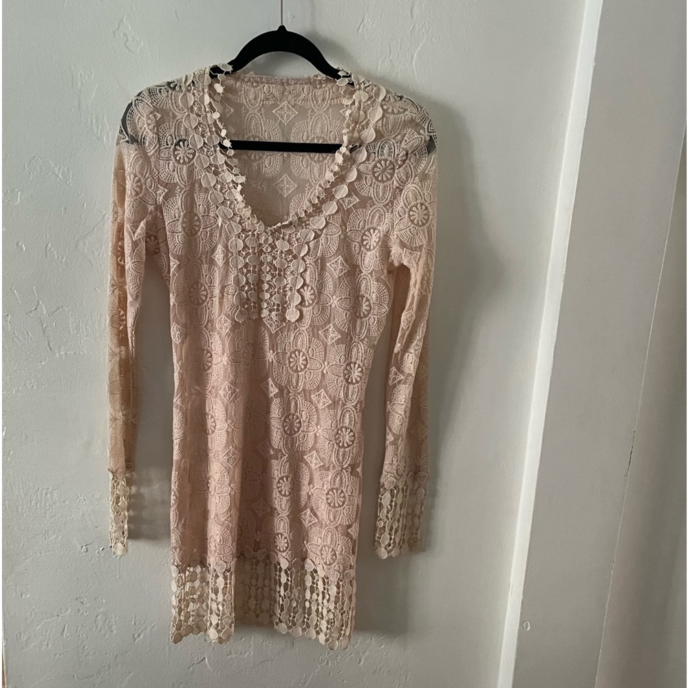 Lace tunic/ minidress (S)